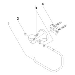 Dornbracht Papierrollenhalter Madison ohne Deckel, Platin gebürstet... DORNBRACHT-83500361-06 4029011719363 (Abb. 1)