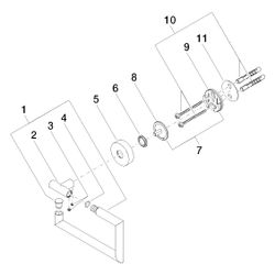 Dornbracht Papierrollenhalter ohne Deckel Meta 150x95x40mm Rosette 40mm Ausladu... DORNBRACHT-83500979-00 4029011422072 (Abb. 1)