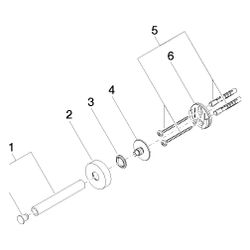 Dornbracht Reserve-Papierrollenhalter Meta Rosette 40mm Ausladung 105mm, Chrom... DORNBRACHT-83590979-00 4029011422119 (Abb. 1)