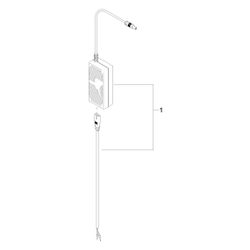 Dornbracht Netzteil für Spannungsversorgung, 12V 5A 135x130x80mm, 90100102200... DORNBRACHT-9010010220090 4029011657450 (Abb. 1)