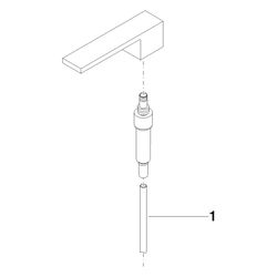 Dornbracht Spender Kopf, Platin gebürstet, 90101051600-06... DORNBRACHT-90101051600-06 4029011657399 (Abb. 1)