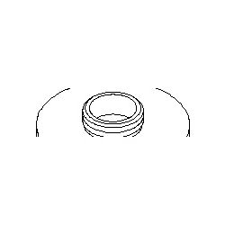 Dornbracht Spender Aufnahme Stand, 60x49mm, Chrom, 90101052400-00... DORNBRACHT-90101052400-00 4029011458163 (Abb. 1)