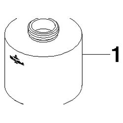 Dornbracht Spender-Aufnahme, 60x49mm, Chrom, 90101052800-00... DORNBRACHT-90101052800-00 4029011659706 (Abb. 1)