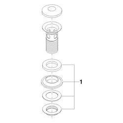 Dornbracht Kelch, 73x86mm, Chrom, 90110103600-00... DORNBRACHT-90110103600-00 4029011433849 (Abb. 1)
