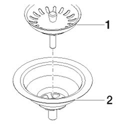 Dornbracht Korb, 9011012100290... DORNBRACHT-9011012100290 4029011820793 (Abb. 1)