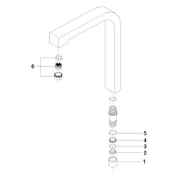 Dornbracht Auslauf, M24x1 235x330mm, Chrom, 90110609803-00... DORNBRACHT-90110609803-00 4029011662591 (Abb. 1)