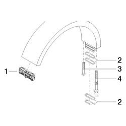 Dornbracht Auslauf für EHM, 170mm, Messing gebürstet, 90117001301-28... DORNBRACHT-90117001301-28 4029011951275 (Abb. 1)