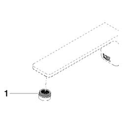 Dornbracht Auslauf, 204x143x86mm, Chrom, 90118401000-00... DORNBRACHT-90118401000-00 4029011715259 (Abb. 1)