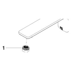 Dornbracht Auslauf, 170mm, 5,7l/min, Chrom, 90118402100-00... DORNBRACHT-90118402100-00 4029011853319 (Abb. 1)