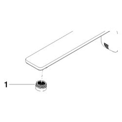 Dornbracht Auslauf, 210mm, 5,7l/min, Chrom, 90118402300-00... DORNBRACHT-90118402300-00 4029011853296 (Abb. 1)