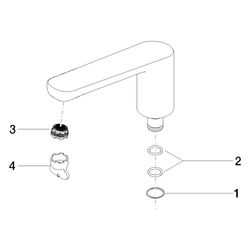 Dornbracht Auslauf, 183mm, 27-30l/min, Chrom, 90119000300-00... DORNBRACHT-90119000300-00 4029011679872 (Abb. 1)