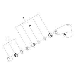 Dornbracht Bidet-Auslauf, 95mm, Chrom, 90119001800-00... DORNBRACHT-90119001800-00 4029011740176 (Abb. 1)