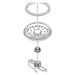 Dornbracht Einsatz Brause-Sieb, 70x110x20mm, 9012010100090... DORNBRACHT-9012010100090 4029011428784 (Abb. 1)