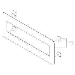 Dornbracht Befestigung Einsatz für Spülbrause, 110x275x2mm, 9015010730090... DORNBRACHT-9015010730090 4029011656194 (Abb. 1)