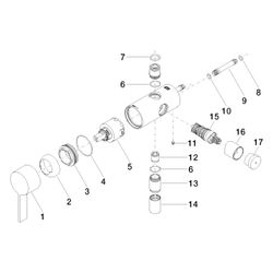 Dornbracht Anschluss, 87x132x199mm, Chrom, 90170125100-00... DORNBRACHT-90170125100-00 4029011920172 (Abb. 1)