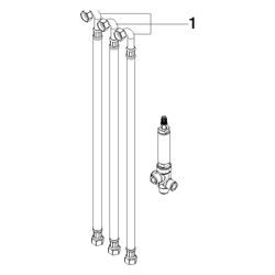 Dornbracht Umstellung, 716x133x80mm, 9017090510090... DORNBRACHT-9017090510090 4029011708749 (Abb. 1)