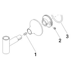 Dornbracht Halter, 60x60x83mm, Chrom, 90171114800-00... DORNBRACHT-90171114800-00 4029011919848 (Abb. 1)