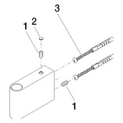 Dornbracht Halter für Regenbrausen, 140x95x90mm, Chrom, 90171115000-00... DORNBRACHT-90171115000-00 4029011920097 (Abb. 1)