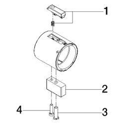 Dornbracht Thermostat-Griff, D 48mm, Platin, 90173301800-08... DORNBRACHT-90173301800-08 4029011936265 (Abb. 1)