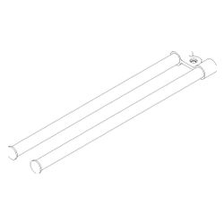 Dornbracht Gelenk 85x26x421mm, Messing gebürstet, 90175050100... DORNBRACHT-90175050100-28 4029011905070 (Abb. 1)