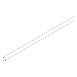 Dornbracht Halter für Stange Handtuchhalter, 13x354mm, Chrom, 90179756600-00... DORNBRACHT-90179756600-00 4029011426032 (Abb. 1)