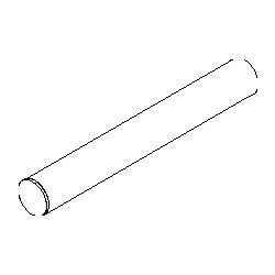 Dornbracht Halter, 13x96mm, Platin gebürstet, 90179756700-06... DORNBRACHT-90179756700-06 4029011691461 (Abb. 1)