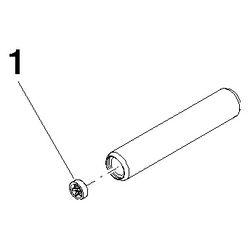Dornbracht Einsatz Durchflussbegrenzer, 15x80mm, 9018402230290... DORNBRACHT-9018402230290 4029011827174 (Abb. 1)