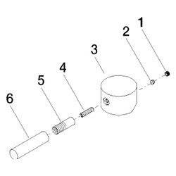 Dornbracht Griff für Waschtisch, 140x90x95mm, Chrom, 90206204100-00... DORNBRACHT-90206204100-00 4029011403491 (Abb. 1)