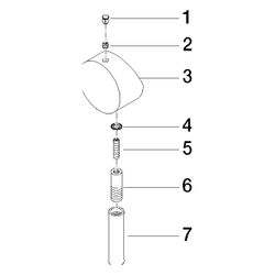 Dornbracht Griff, 140x90x95mm, Chrom, 90206204300-00... DORNBRACHT-90206204300-00 4029011419430 (Abb. 1)