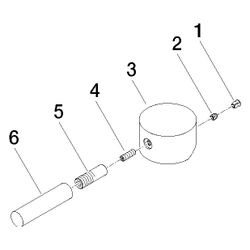 Dornbracht Griff für Waschtisch-Standarmatur, 90x145x90mm, Chrom, 9020620450... DORNBRACHT-90206204500-00 4029011456589 (Abb. 1)