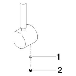 Dornbracht Griff für Waschtisch Stand, 52x35x117mm, Chrom, 90206600300-00... DORNBRACHT-90206600300-00 4029011834202 (Abb. 1)