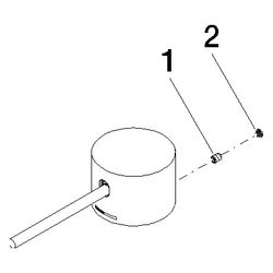 Dornbracht Griff für Waschtisch-Armatur, Kinematik Hebel, Gelb, 45x33x115mm,... DORNBRACHT-90206602000-59 4029011837883 (Abb. 1)