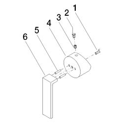 Dornbracht Griff 47x45x106mm, Chrom, 90207805000-00... DORNBRACHT-90207805000-00 4029011426001 (Abb. 1)
