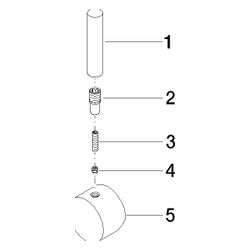 Dornbracht Griff, 138x88x90mm, Chrom, 90208500600-00... DORNBRACHT-90208500600-00 4029011467622 (Abb. 1)