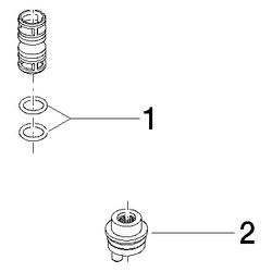 Dornbracht Umstellung für Tara, 9021100110090... DORNBRACHT-9021100110090 4029011399916 (Abb. 1)