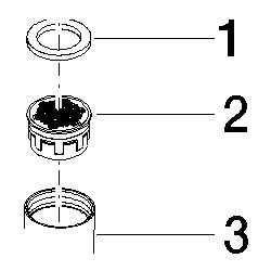 Dornbracht Luftsprudler, 5,7l/min, Chrom, 90230100402-00... DORNBRACHT-90230100402-00 4029011498145 (Abb. 1)