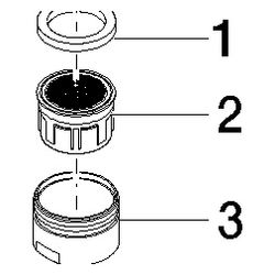 Dornbracht Luftsprudler, M28x1-AG, Platin gebürstet, 90230112100-06... DORNBRACHT-90230112100-06 4029011668890 (Abb. 1)