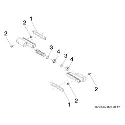 Dornbracht Gelenk für Bidet, 60x36x15mm, Chrom, 90240209500-00... DORNBRACHT-90240209500-00 4029011633249 (Abb. 1)
