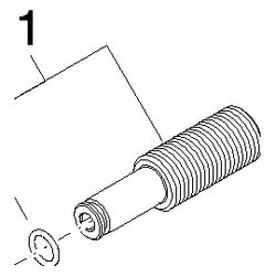 Dornbracht Nippel, 21x76mm, 9024032120090... DORNBRACHT-9024032120090 4029011656132 (Abb. 1)