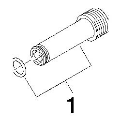 Dornbracht Nippel, 21x70mm, 9024032130090... DORNBRACHT-9024032130090 4029011648939 (Abb. 1)