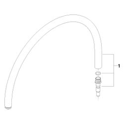 Dornbracht Rohr Ersatzteile 90282208201 25x794mm chrom... DORNBRACHT-90282208201-00 4029011499142 (Abb. 1)