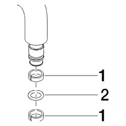 Dornbracht Bidet-Auslauf, Chrom, 90282221600-00... DORNBRACHT-90282221600-00 4029011535161 (Abb. 1)