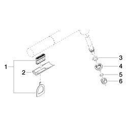 Dornbracht Auslauf, 26x63x224mm, Platin matt, 90282226100-06... DORNBRACHT-90282226100-06 4029011679650 (Abb. 1)