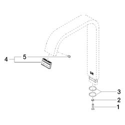 Dornbracht Auslauf, 176x235x35mm, Chrom, 90282226701-00... DORNBRACHT-90282226701-00 4029011731877 (Abb. 1)