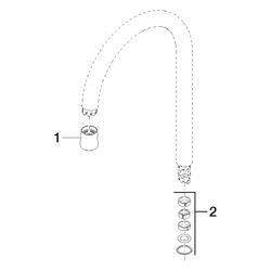Dornbracht Auslauf, 165mm, 6,6l/min, Chrom, 90282230700-00... DORNBRACHT-90282230700-00 4029011716713 (Abb. 1)