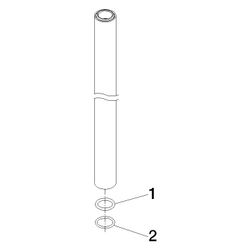 Dornbracht Rohr, 23,5x911,5mm, Chrom, 90282234900-00... DORNBRACHT-90282234900-00 4029011920240 (Abb. 1)