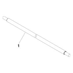 Dornbracht Halter, 20x613mm, Platin gebürstet, 90282265200-06... DORNBRACHT-90282265200-06 4029011690693 (Abb. 1)