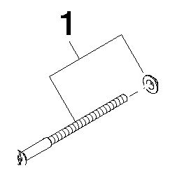 Dornbracht Senkschraube für Befestigung, M4x75mm, 9030300200090... DORNBRACHT-9030300200090 4029011428883 (Abb. 1)