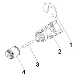 Dornbracht Reguliereinsatz für Thermostat, 9030400060090... DORNBRACHT-9030400060090 4029011429279 (Abb. 1)