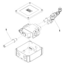 Dornbracht Elektrozubehör für Aquamoon ATT, 124x104x35mm, 9030500740090... DORNBRACHT-9030500740090 4029011847400 (Abb. 1)